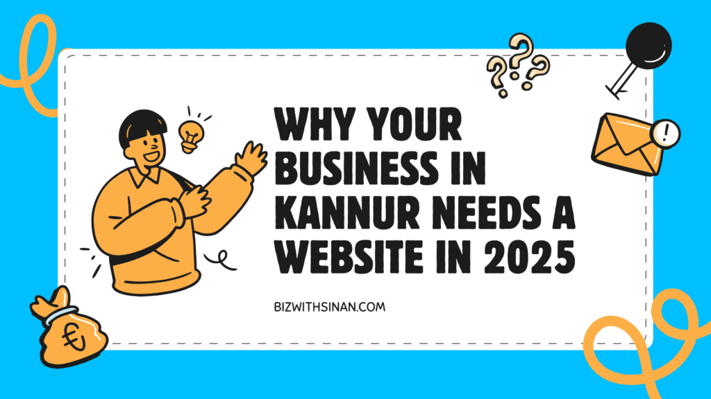 Business website by freelance digital marketer in Kannur, Kerala